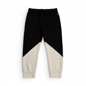 Aviator Nation Black and Cream Joggers with Pockets